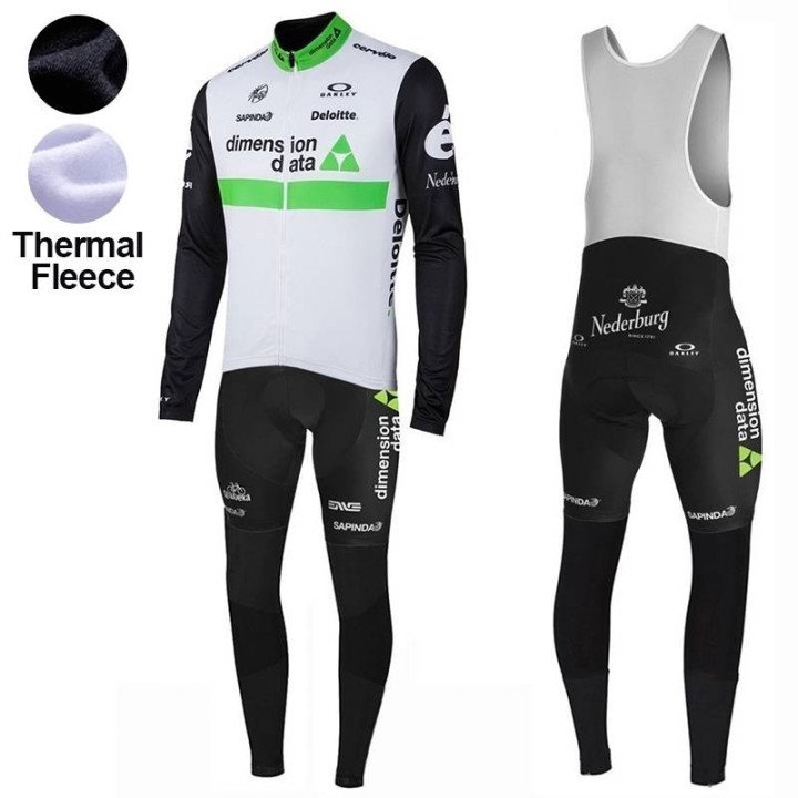 Ropa térmica para ciclismo Dimension Data, ideal para mantenerte cómodo y seco