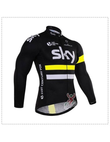 Ropa térmica de ciclismo SKY con tirantes para un pedaleo cómodo y fresco