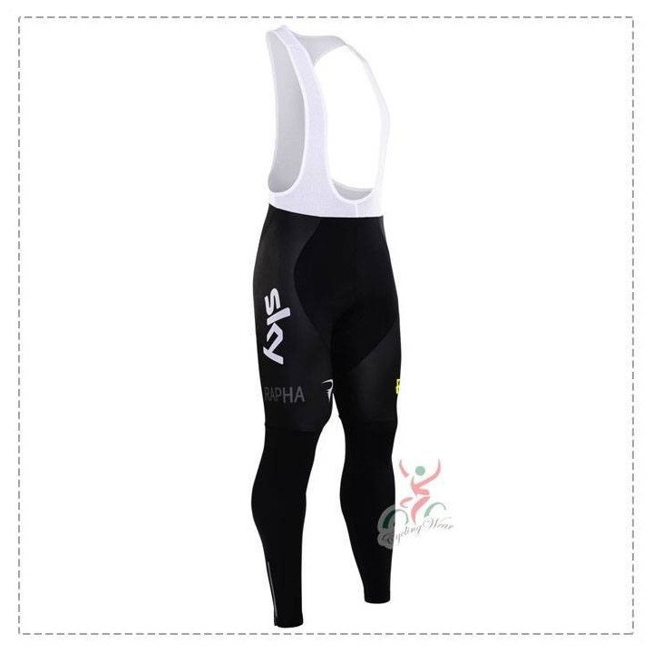 Ropa térmica de ciclismo SKY con tirantes para un pedaleo cómodo y fresco