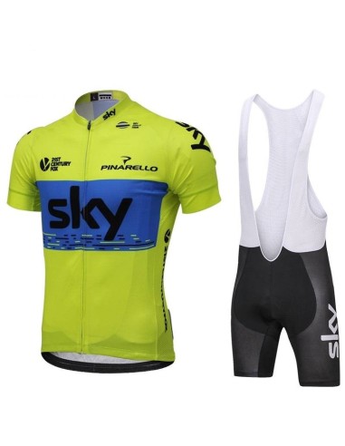 Conjunto Corto de Ciclismo SKY: Comodidad y Estilo para Tus Rutas de Verano