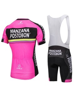 Conjunto de Ciclismo MANZANA POSTOBON: Comodidad y Estilo para tus Rutas de Verano 2