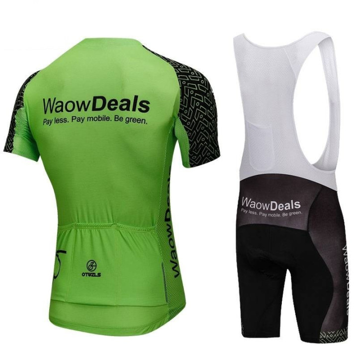 Conjunto de Ciclismo Corto WaowDeals: Comodidad y Estilo para tus Rutas
