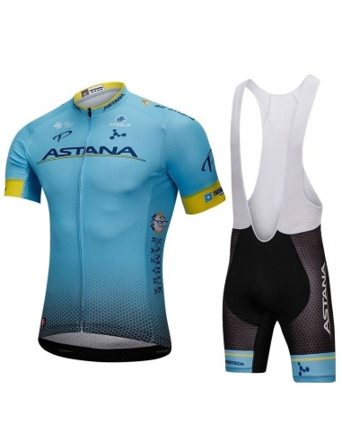 Conjunto de Ciclismo Astana: Comodidad y Estilo para tus Paseos de Verano