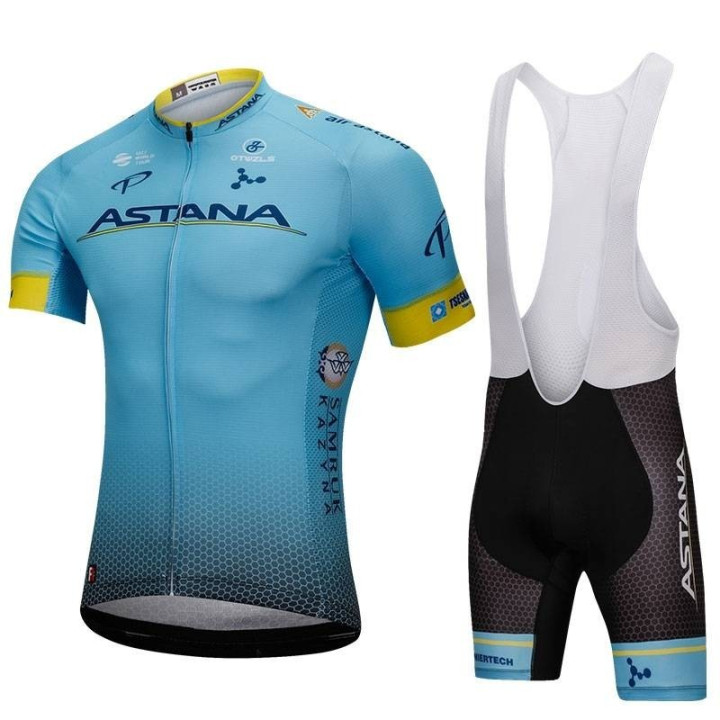 Conjunto de Ciclismo Astana: Comodidad y Estilo para tus Paseos de Verano