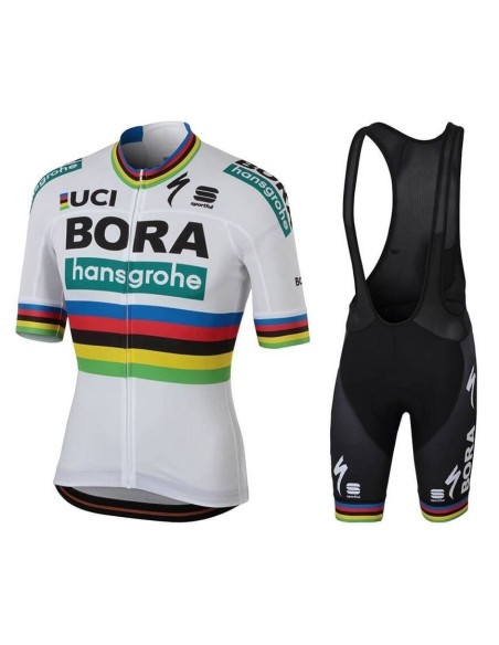 Conjunto Corto de Ciclismo Bora Hansgrohe: Comodidad y Estilo para tus Rutas