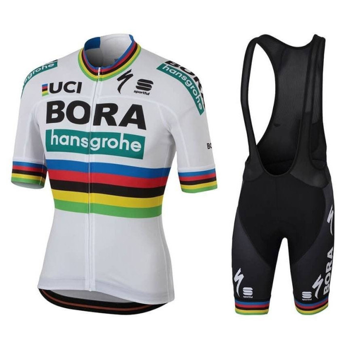 Conjunto Corto de Ciclismo Bora Hansgrohe: Comodidad y Estilo para tus Rutas