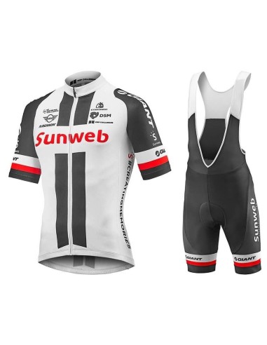 Conjunto de Ciclismo Corto Sunweb Giant: Comodidad y Estilo para Este Verano