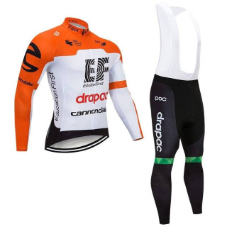 Ropa térmica de ciclismo EF Drapac Cannondale para un pedaleo cómodo y fresco