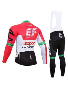 Ropa térmica de ciclismo EF Drapac Cannondale para estar cómodo y fresco 2