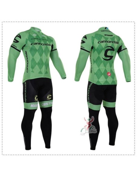 Ropa térmica de ciclismo Cannondale Garmin para estar cómodo en cualquier clima