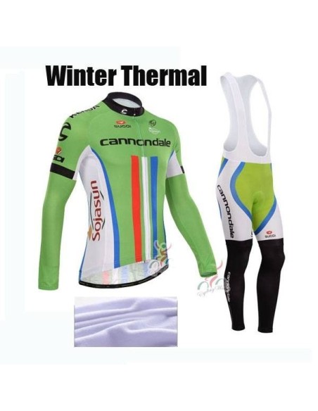 Ropa térmica Cannondale para ciclistas que buscan comodidad y estilo
