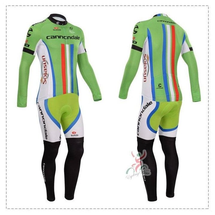 Ropa térmica Cannondale para ciclistas que buscan comodidad y estilo