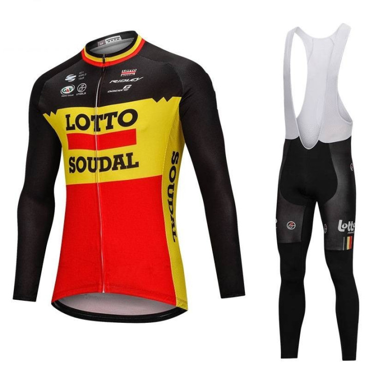Ropa de ciclismo de invierno con tirantes Lotto: comodidad y estilo para tus entrenamientos