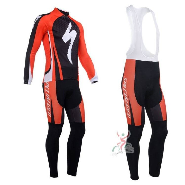 Ropa de ciclismo de invierno con tirantes Specialized para entrenamientos cómodos y funcionales