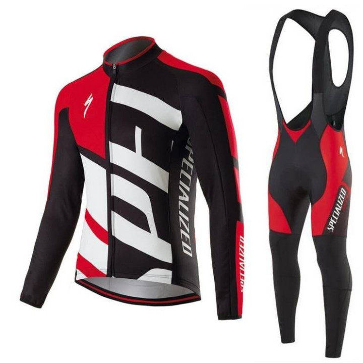 Ropa de ciclismo de invierno con tirantes Specialized para estar cómodo y seco en tus entrenamientos