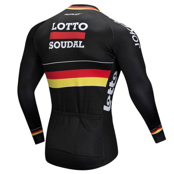 Maillot Largo Térmico Lotto: Comodidad y Estilo para Ciclismo