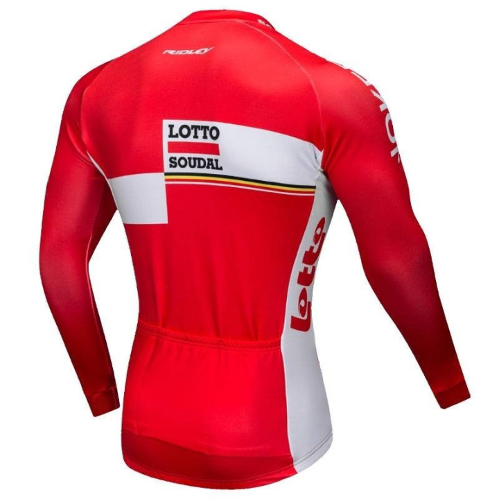 Maillot largo térmico Lotto: comodidad y frescura para tus rutas en bici