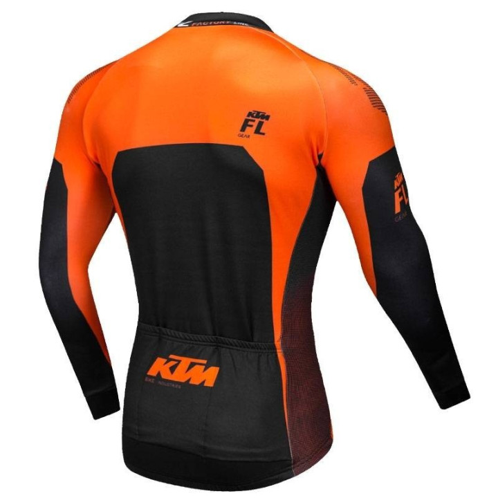 Maillot Largo Térmico KTM: comodidad y tecnología para tus rutas en bicicleta