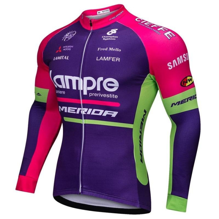 Maillot Largo Térmico Lampre: Comodidad y Estilo para tus Rutas en Bicicleta