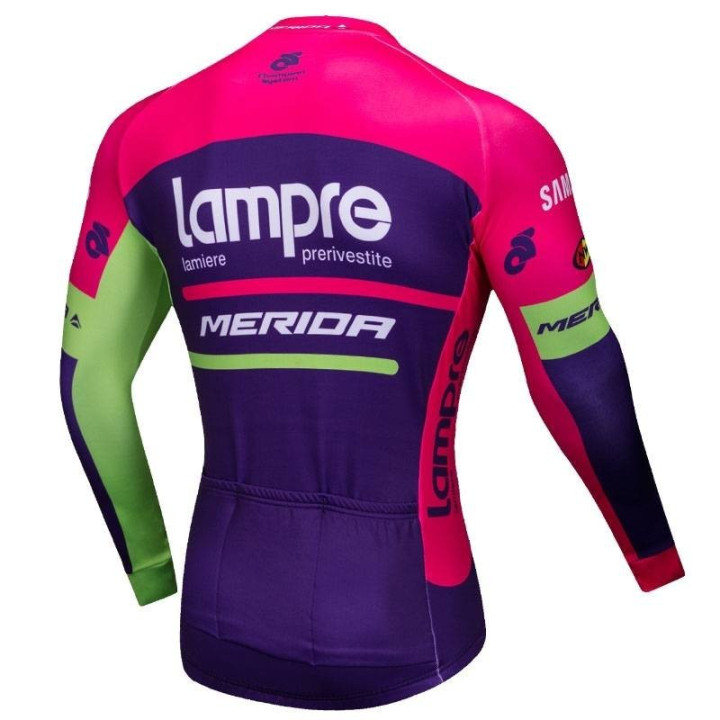 Maillot Largo Térmico Lampre: Comodidad y Estilo para tus Rutas en Bicicleta