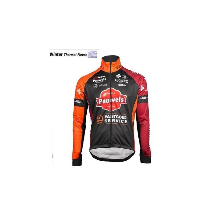 Maillot largo térmico Pauwels Sauzen-Vastgoedservice: comodidad y tecnología para ciclistas