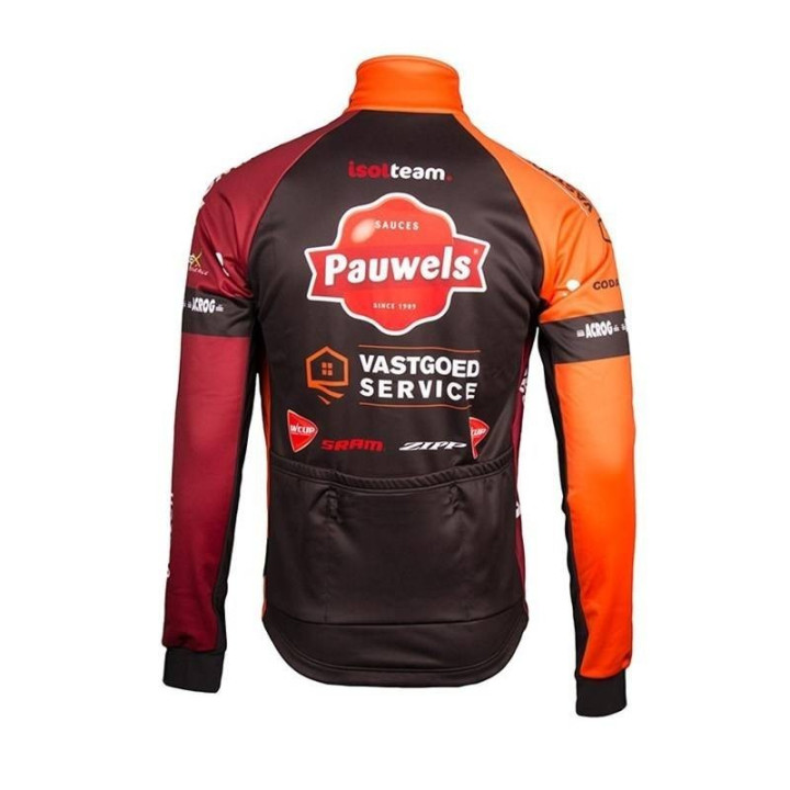 Maillot largo térmico Pauwels Sauzen-Vastgoedservice: comodidad y tecnología para ciclistas