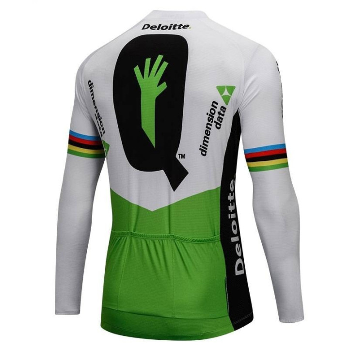 Maillot térmico largo Dimension Data: comodidad y frescura para tus paseos en bici