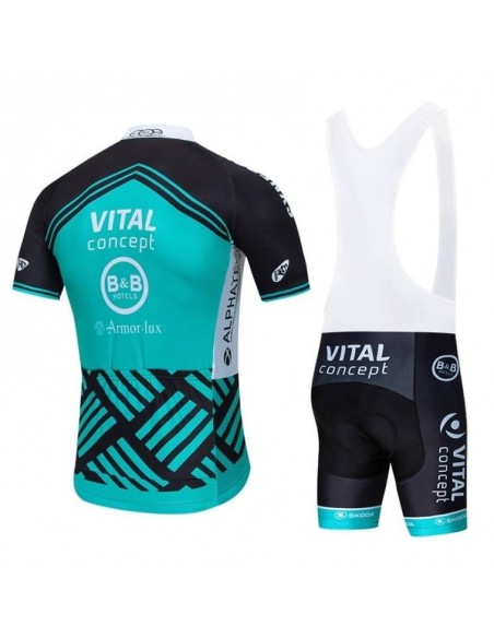 Conjunto de ciclismo Vital Concept - B&B Hotels: comodidad y calidad para tus paseos