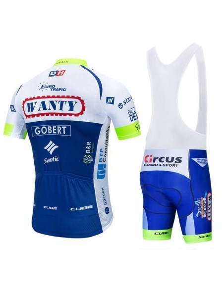 Conjunto Corto de Ciclismo WANTY Gobert: Comodidad y Estilo para tus Paseos