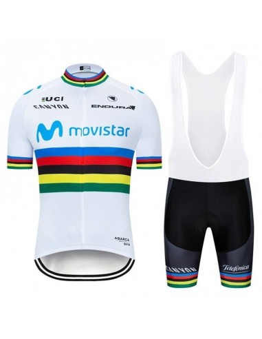 Conjunto de Ciclismo Movistar: comodidad y estilo para tus paseos en verano