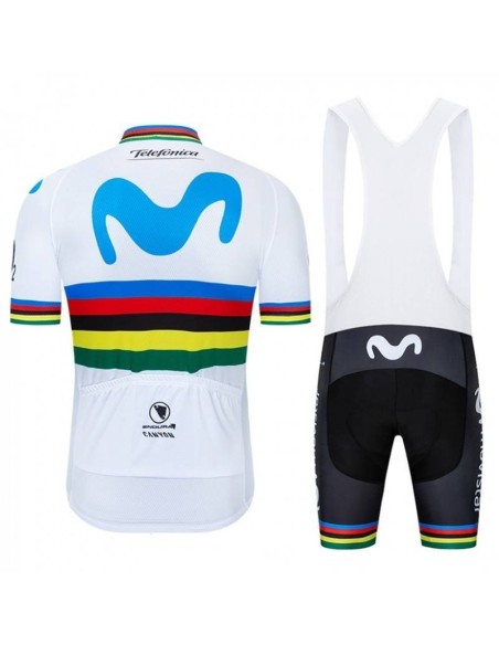 Conjunto de Ciclismo Movistar: comodidad y estilo para tus paseos en verano
