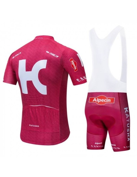 Conjunto de ciclismo Katusha: comodidad y estilo para tus rutas de verano