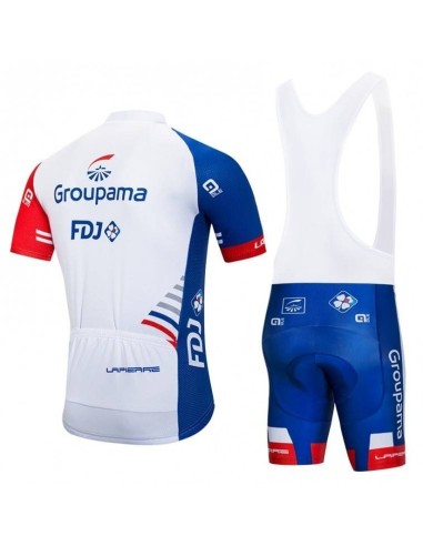 Conjunto de ciclismo corto FDJ: comodidad y estilo para tus paseos en verano