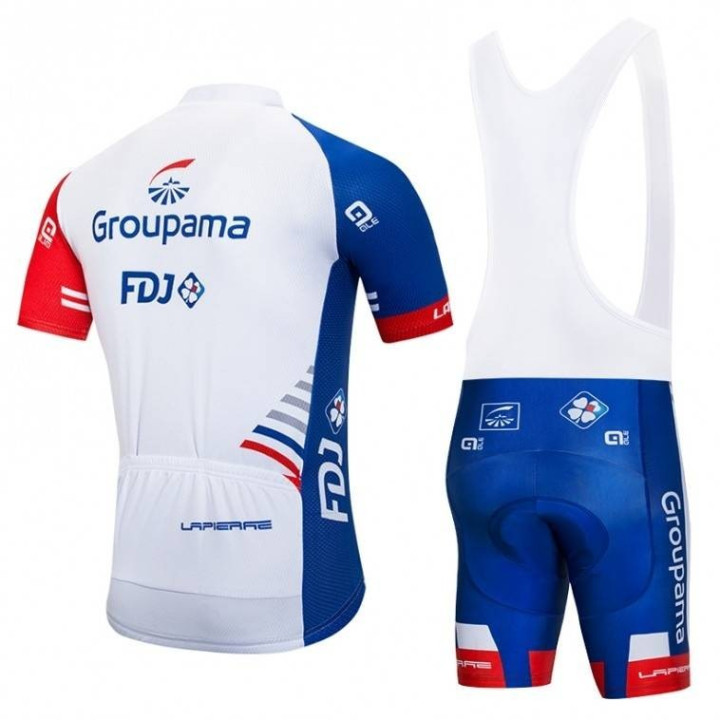 Conjunto de ciclismo corto FDJ: comodidad y estilo para tus paseos en verano