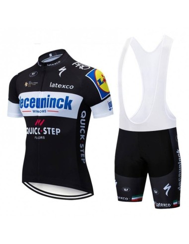 Conjunto corto de ciclismo DECEUNINCK QUICK STEP para sentirte cómodo y fresco en cada ruta