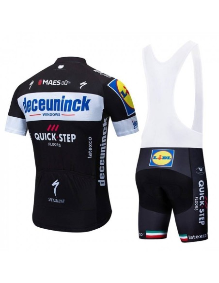 Conjunto corto de ciclismo DECEUNINCK QUICK STEP para sentirte cómodo y fresco en cada ruta