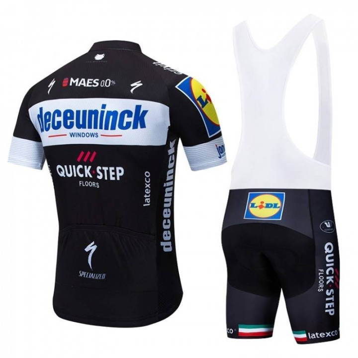 Conjunto corto de ciclismo DECEUNINCK QUICK STEP para sentirte cómodo y fresco en cada ruta