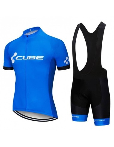 Conjunto de ciclismo corto Cube: comodidad y estilo para tus paseos