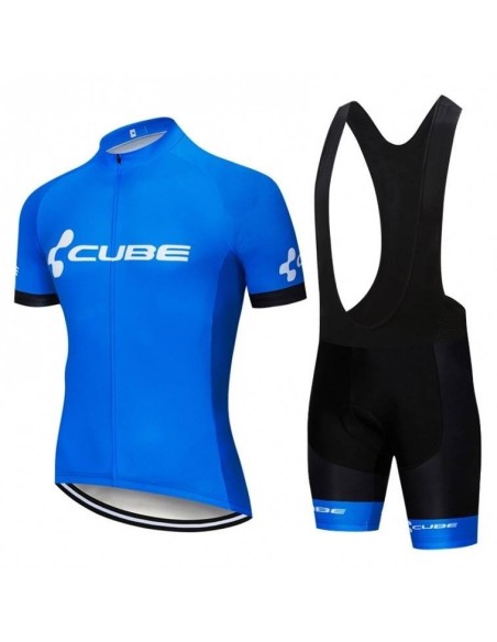 Conjunto de ciclismo corto Cube: comodidad y estilo para tus paseos