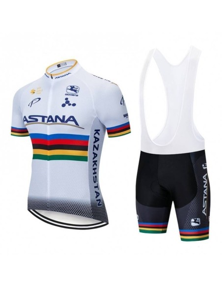 Conjunto de Ciclismo Astana: Comodidad y Estilo para tus Paseos Veraniegos