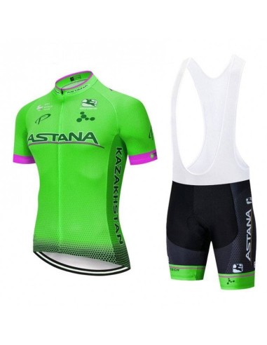 Ropa de ciclismo Astana: el conjunto corto ideal para tus rutas de verano