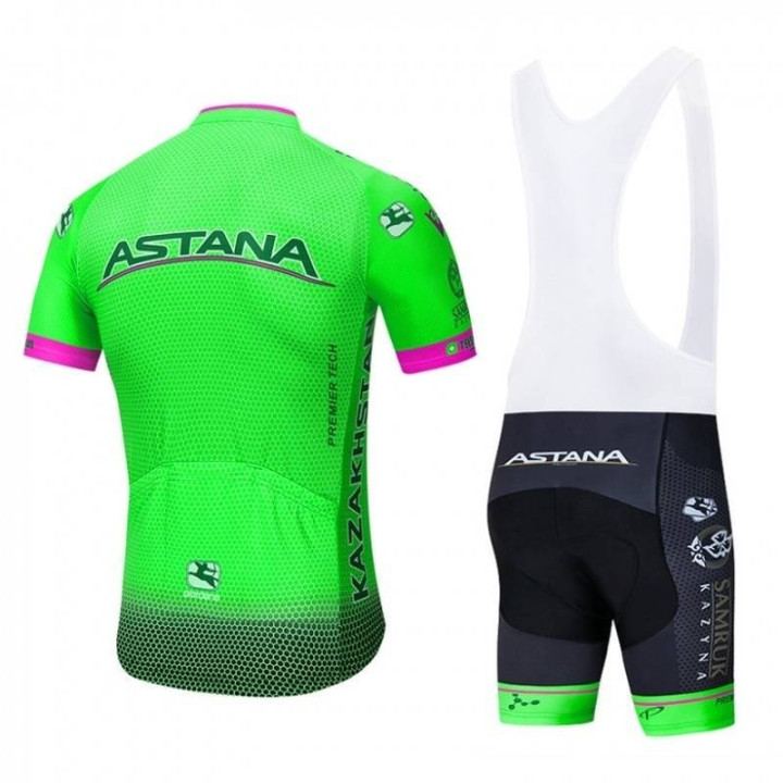 Ropa de ciclismo Astana: el conjunto corto ideal para tus rutas de verano