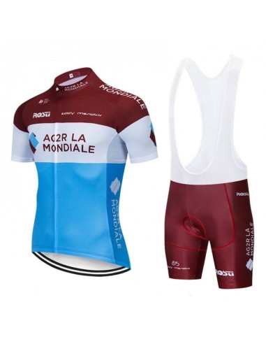 Conjunto de ciclismo AG2R La Mondiale: comodidad y estilo para tus paseos de verano