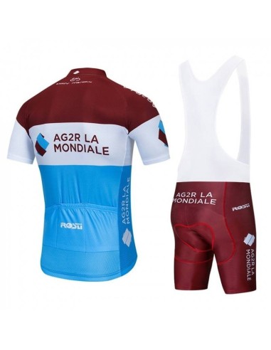 Conjunto de ciclismo AG2R La Mondiale: comodidad y estilo para tus paseos de verano