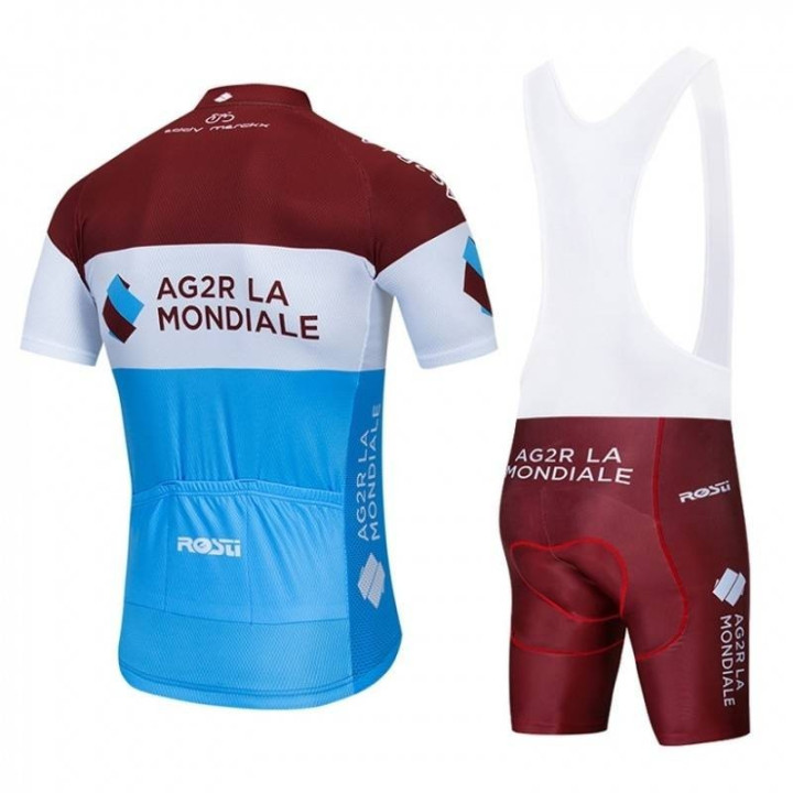 Conjunto de ciclismo AG2R La Mondiale: comodidad y estilo para tus paseos de verano