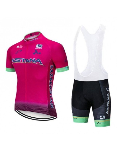 Conjunto de Ciclismo Astana: Comodidad y Estilo para tus Paseos de Verano