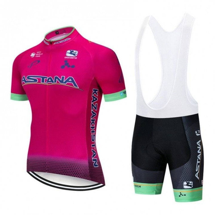 Conjunto de Ciclismo Astana: Comodidad y Estilo para tus Paseos de Verano