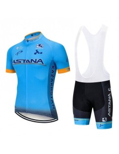 Conjunto de Ciclismo Astana: Comodidad y Estilo para tus Paseos de Verano