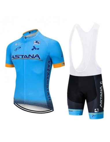 Conjunto de Ciclismo Astana: Comodidad y Estilo para tus Paseos de Verano