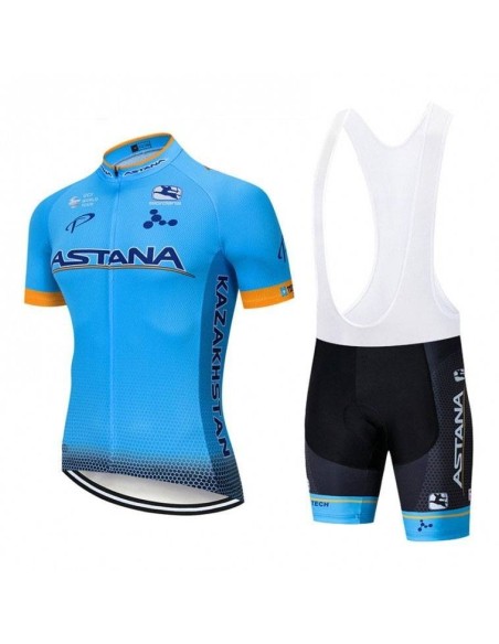 Conjunto de Ciclismo Astana: Comodidad y Estilo para tus Paseos de Verano